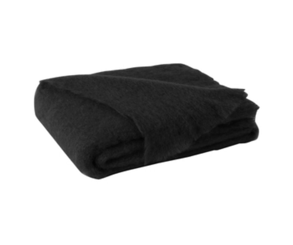 Brushed Mohair Blanket