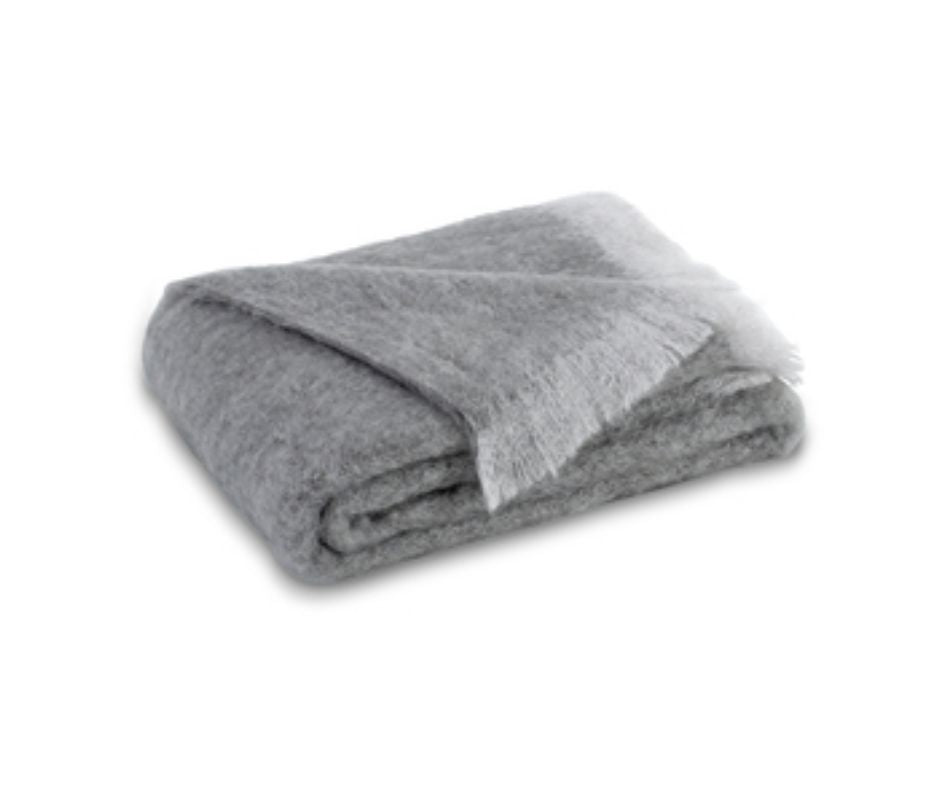 Brushed Mohair Blanket
