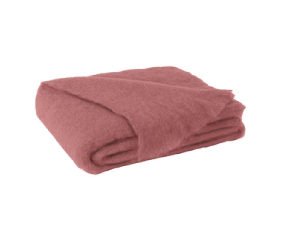 Brushed Mohair Blanket