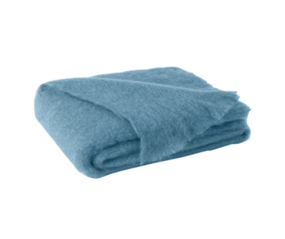Brushed Mohair Blanket