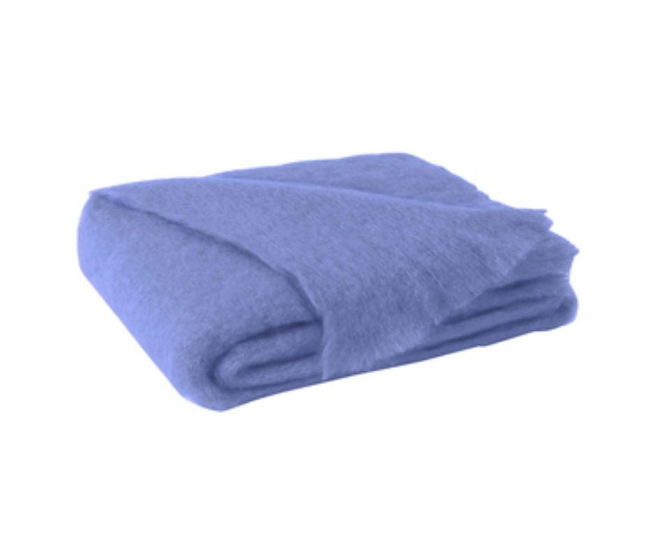 Brushed Mohair Blanket