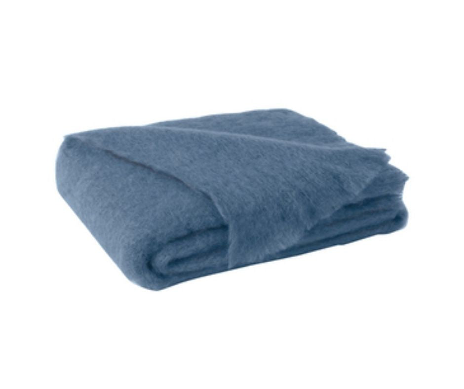 Brushed Mohair Blanket