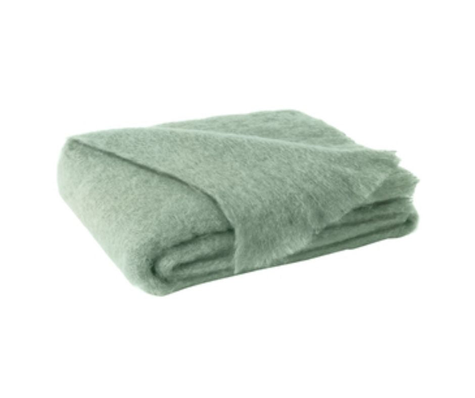 Brushed Mohair Blanket