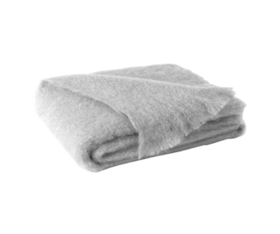 Brushed Mohair Blanket