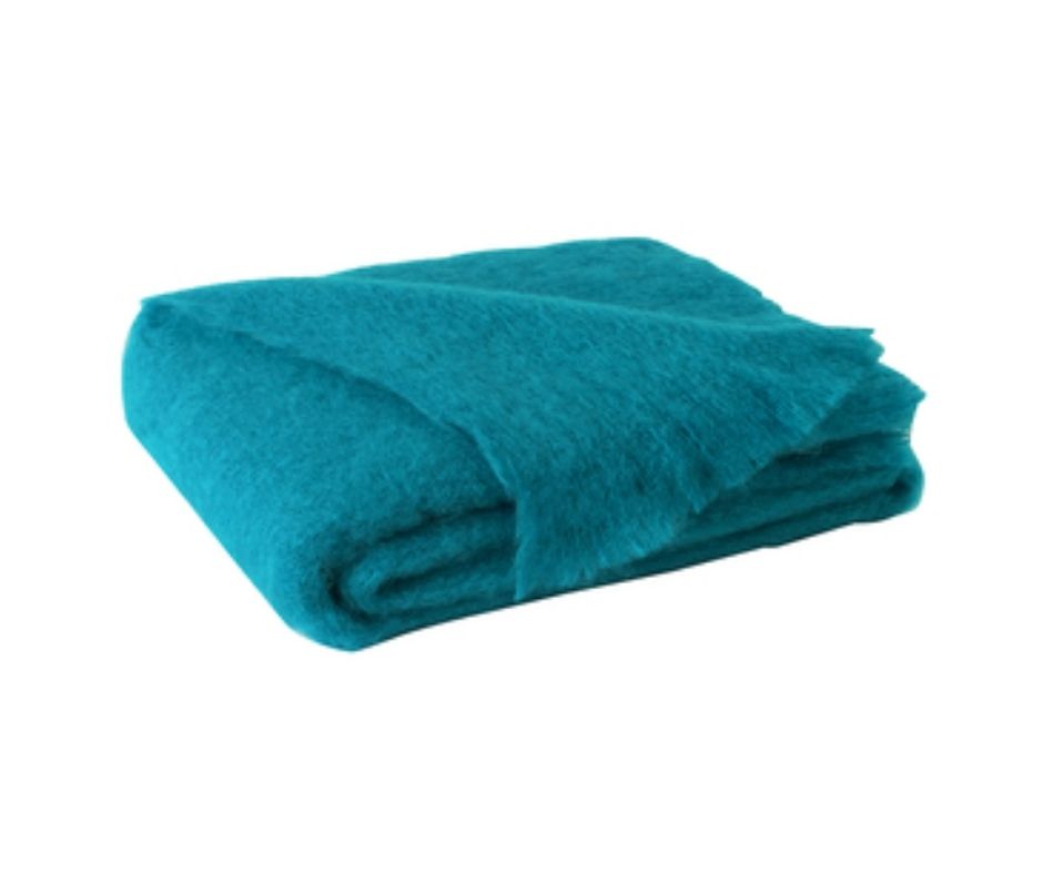 Brushed Mohair Blanket