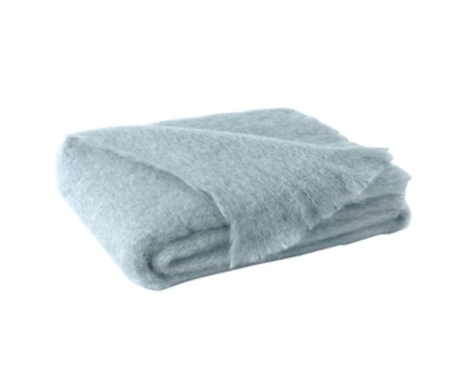 Brushed Mohair Blanket