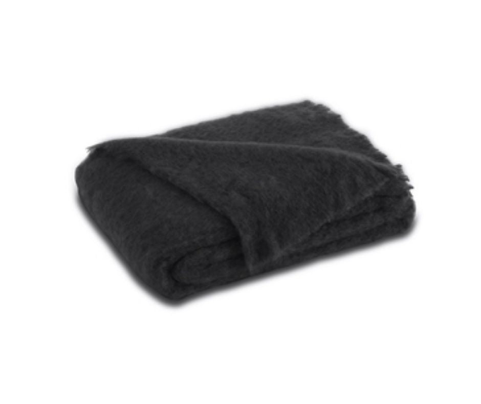 Brushed Mohair Blanket