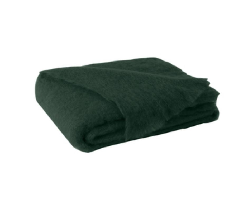 Brushed Mohair Blanket