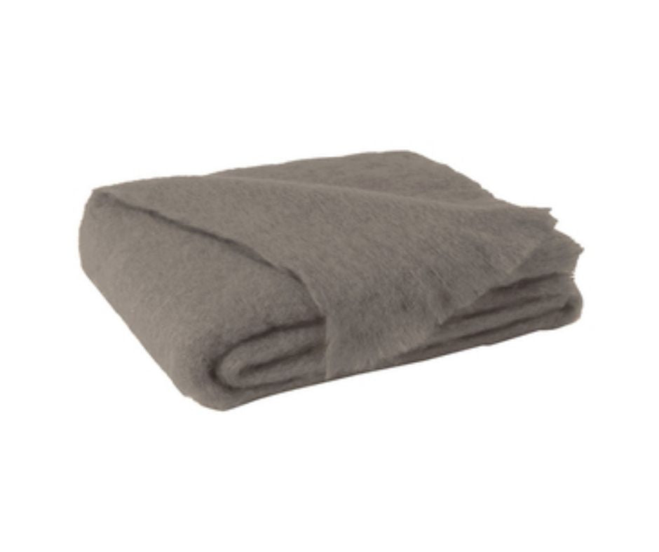 Brushed Mohair Blanket