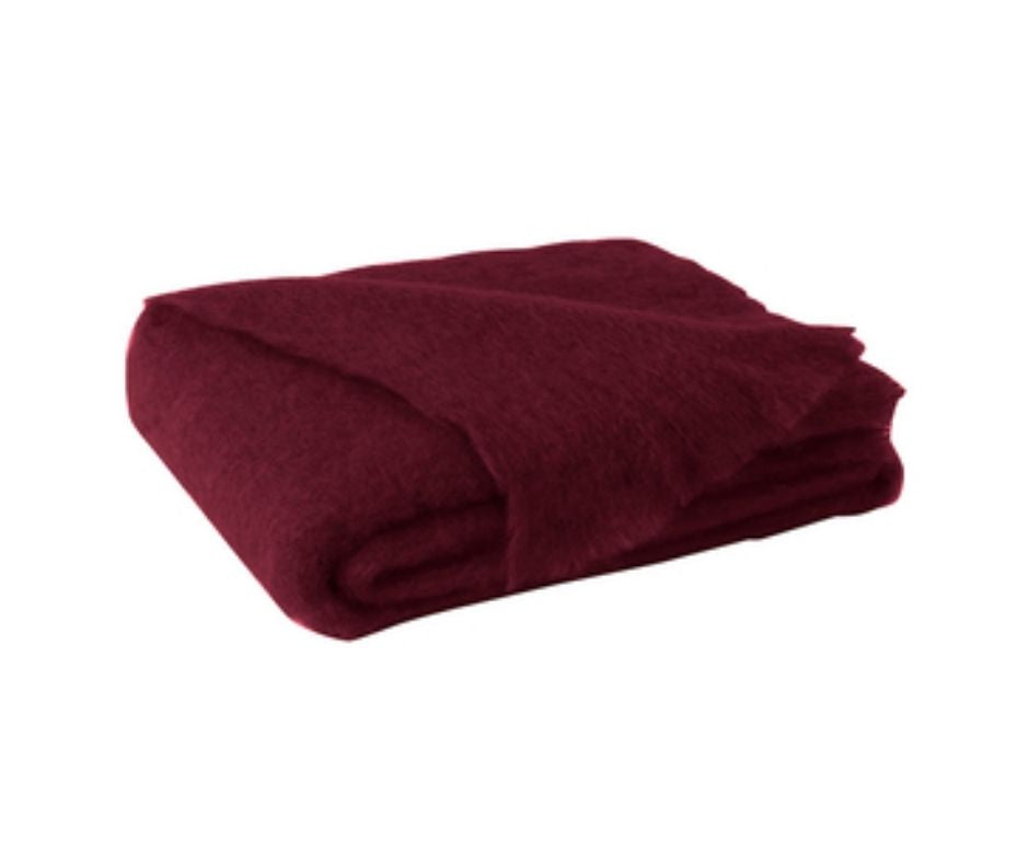 Brushed Mohair Blanket