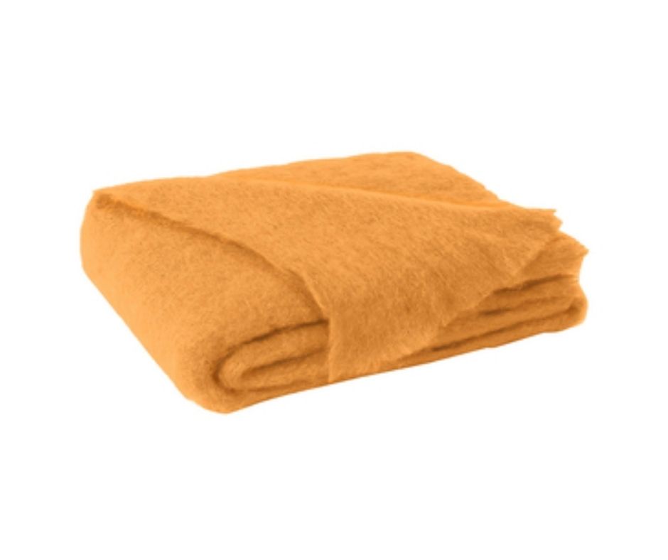 Brushed Mohair Blanket