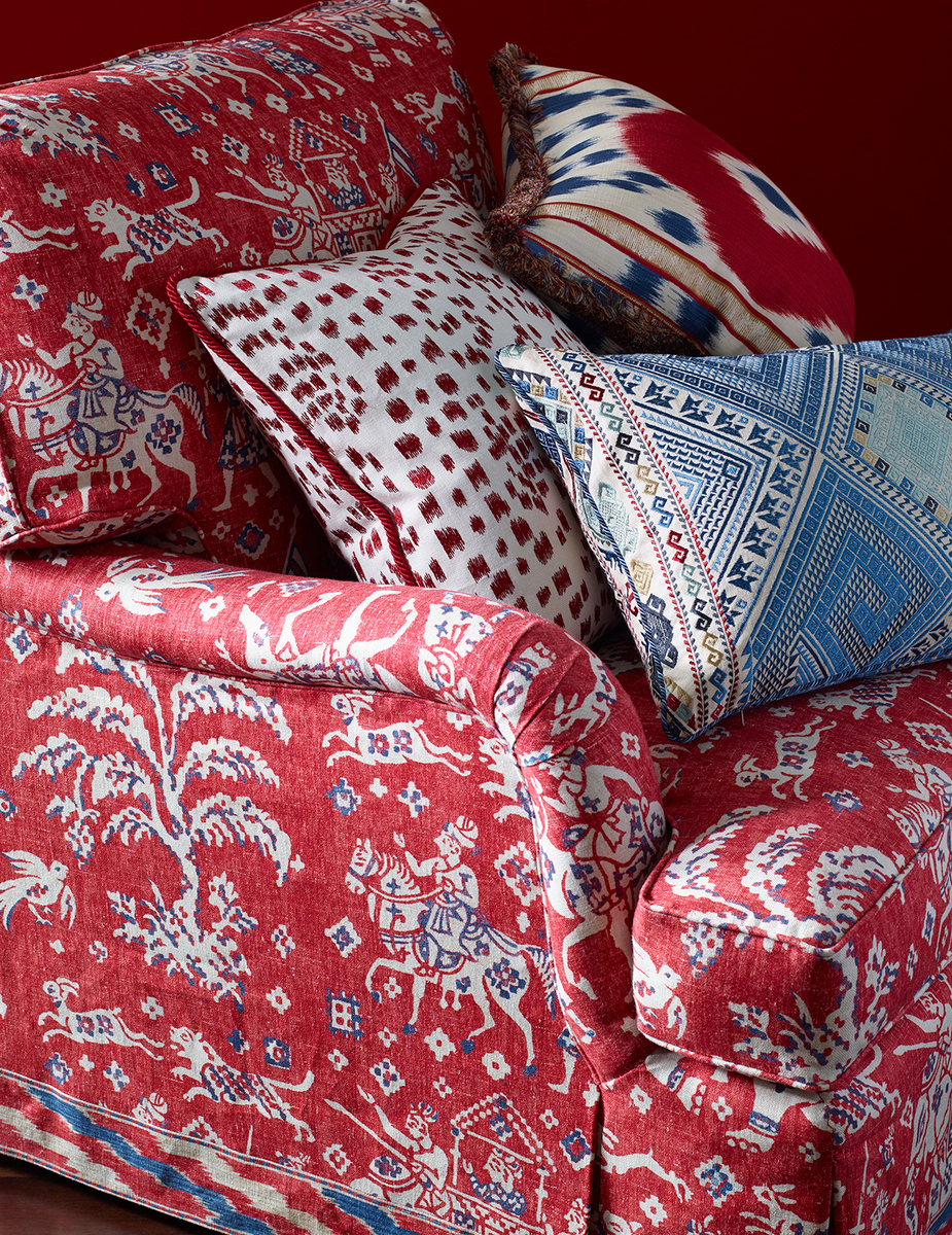 Varkala Print - Teal/Green
