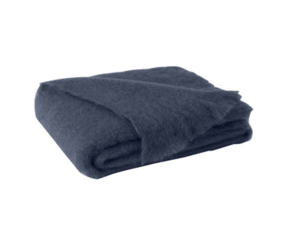 Brushed Mohair Blanket