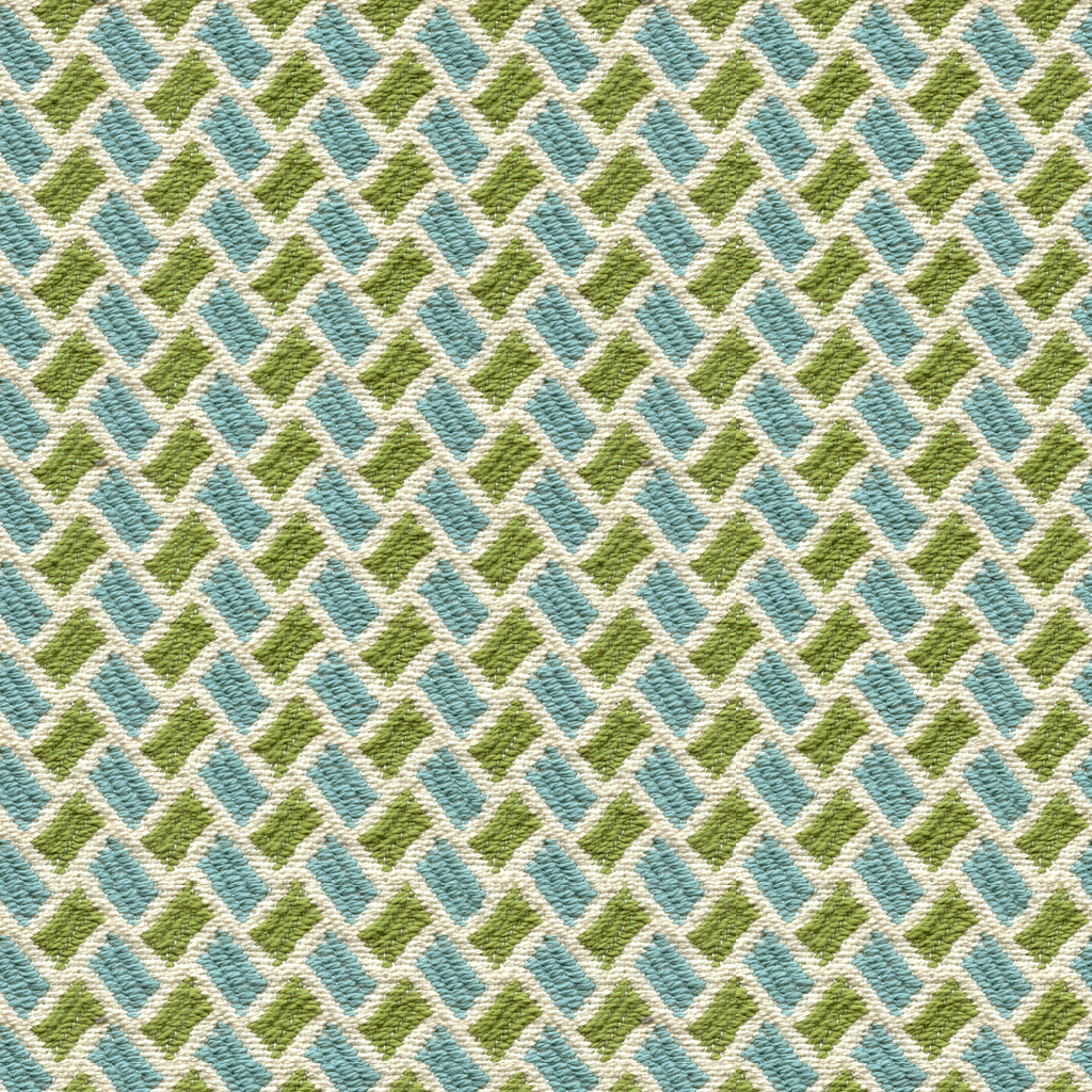 New Briquetage - Aqua/Lime