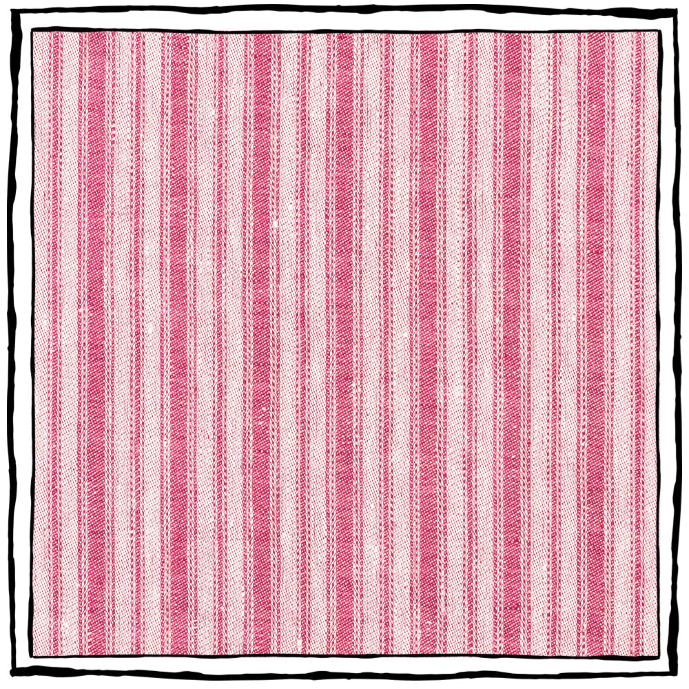 Lino Branca Stripe Mini