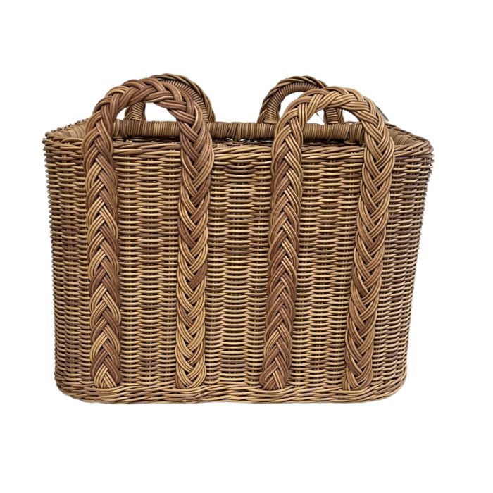 Outdoor Rectangular Coastal Basket