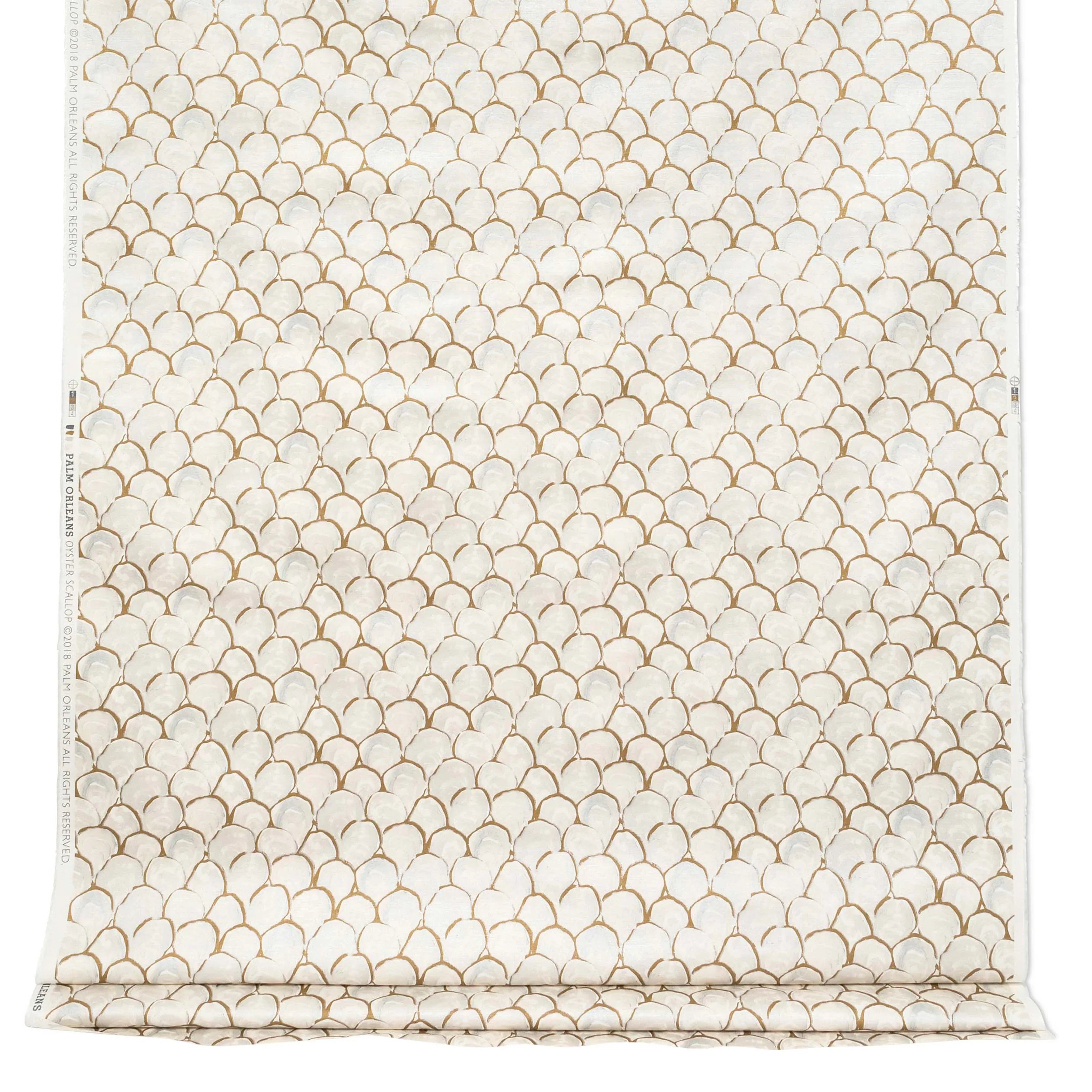 Oyster Scallop Fabric
