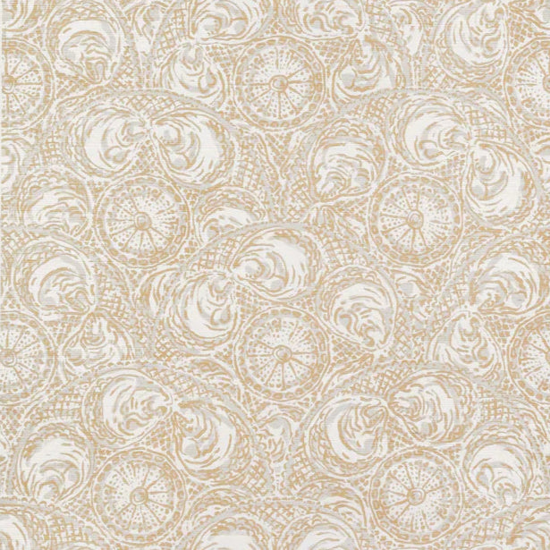 Oyster Jubilee Metallic Grasscloth - WP